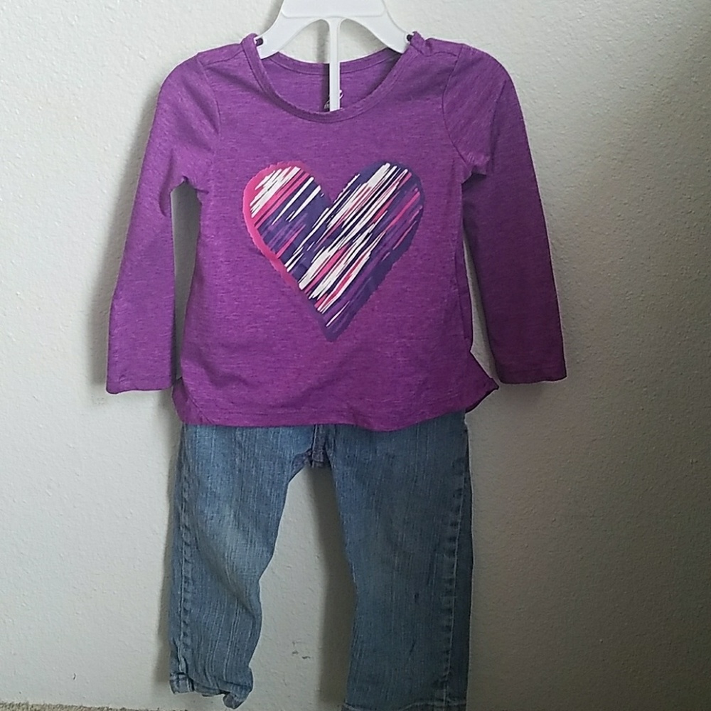 Jeans and long sleeve outfit